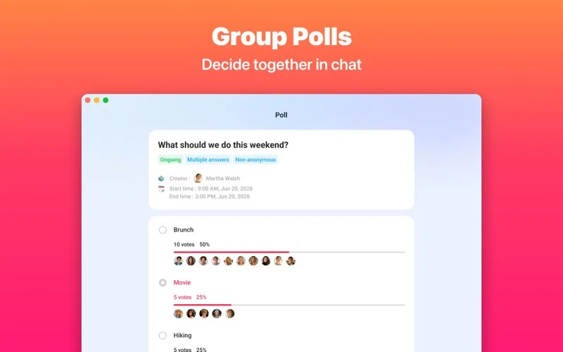 JusTalk screenshot 4