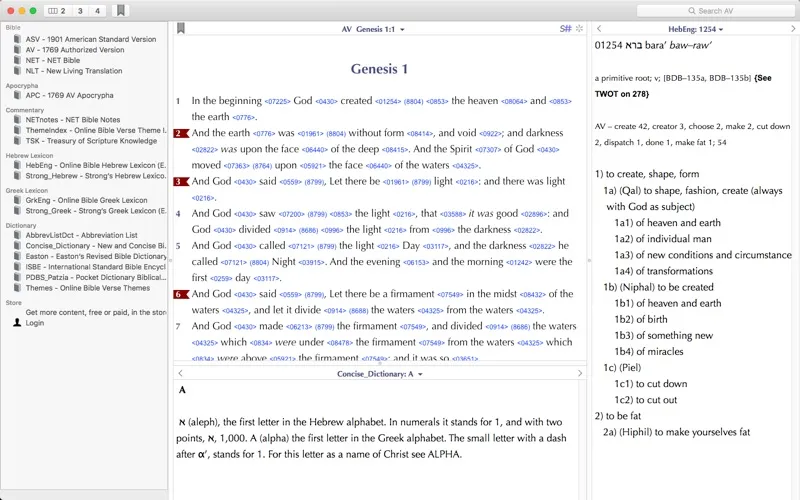 Online Bible screenshot 1