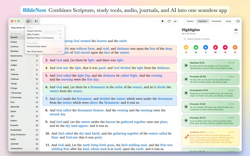 BibleNest screenshot 1