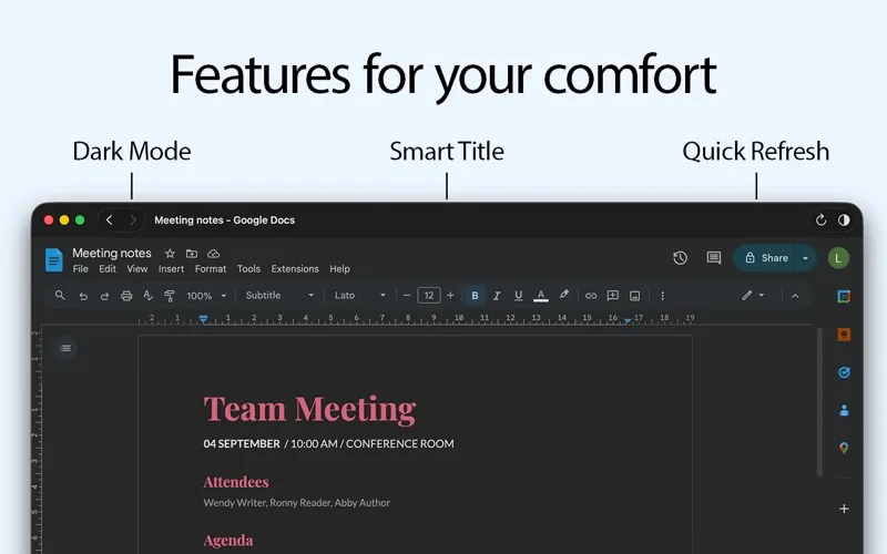 Docs+ for Google Docs screenshot 3