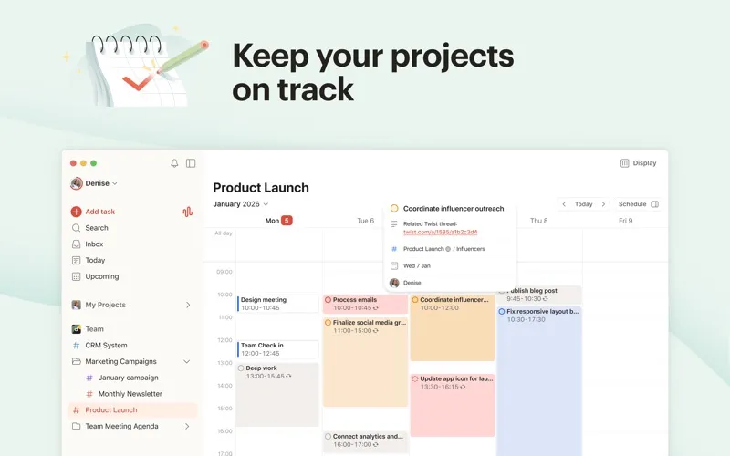 Todoist screenshot 3