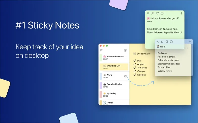 Sticky Notepad screenshot 1