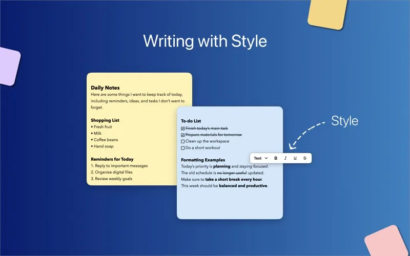 Sticky Notepad screenshot 2
