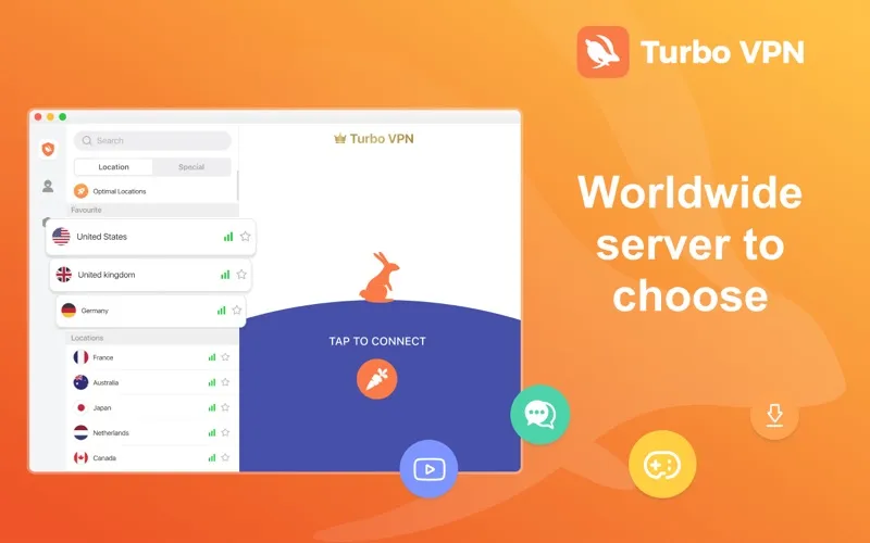 Turbo VPN screenshot 1