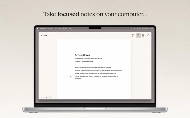 reMarkable desktop screenshot 3