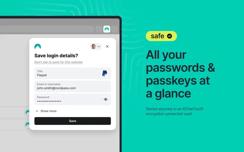 NordPass Password Manager screenshot 1