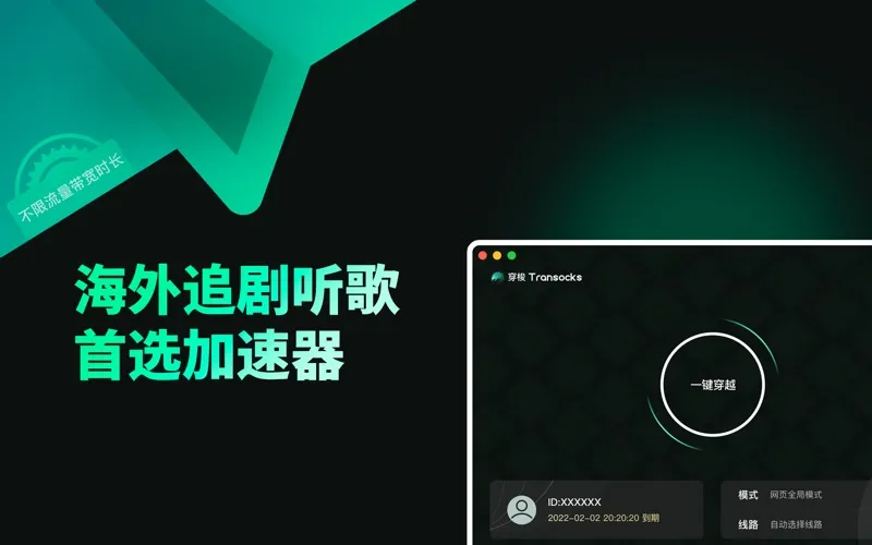 穿梭Transocks-海外华人回国加速器 screenshot 1