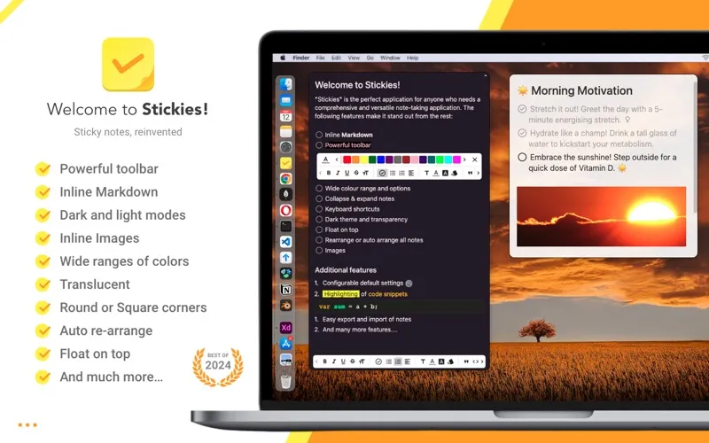 Stickies screenshot 1