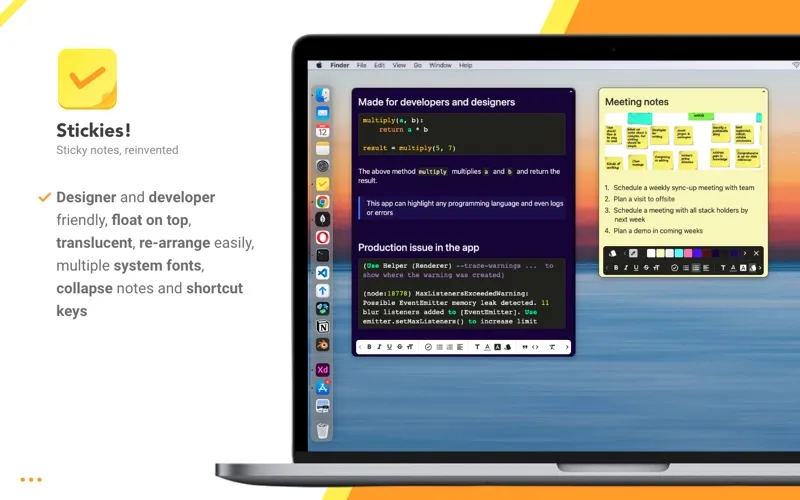 Stickies screenshot 2