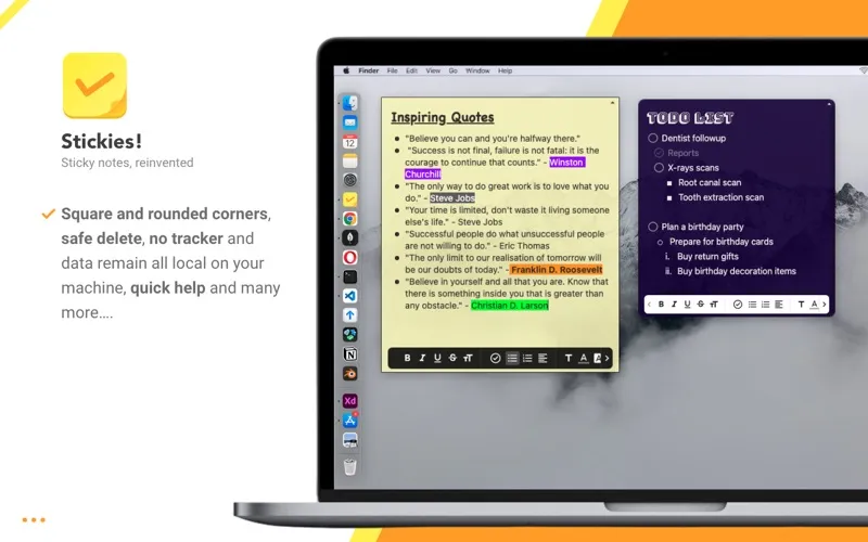 Stickies screenshot 3