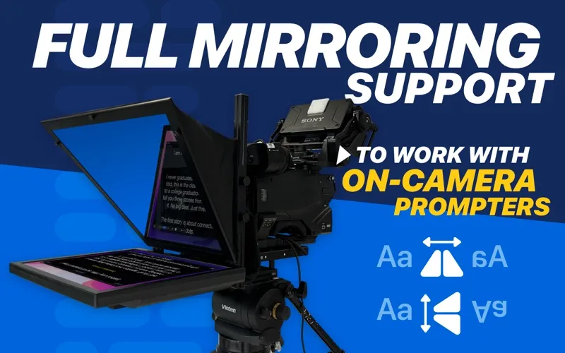 Teleprompter Pro+ screenshot 2