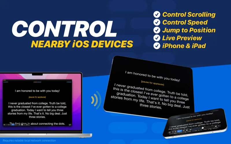 Teleprompter Pro+ screenshot 6