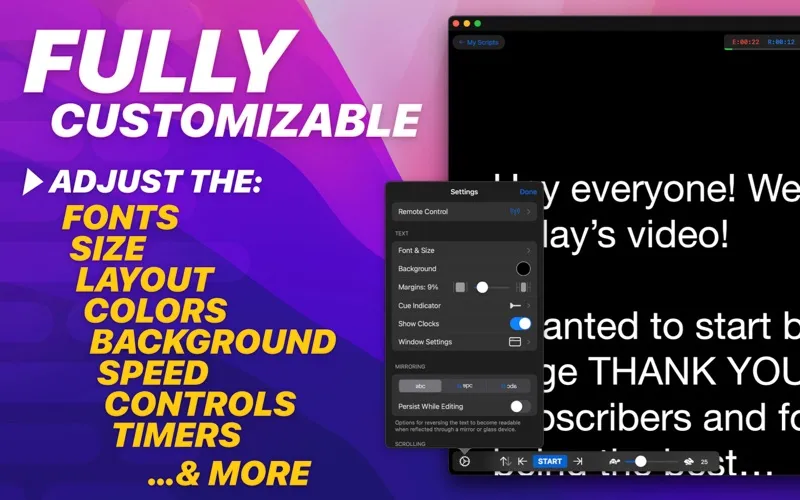 Teleprompter Pro+ screenshot 7
