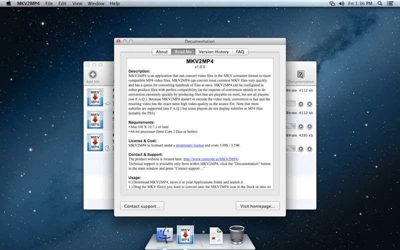 MKV2MP4 screenshot 4