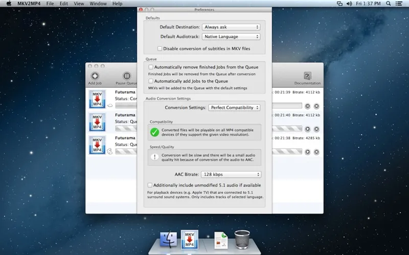 MKV2MP4 screenshot 5