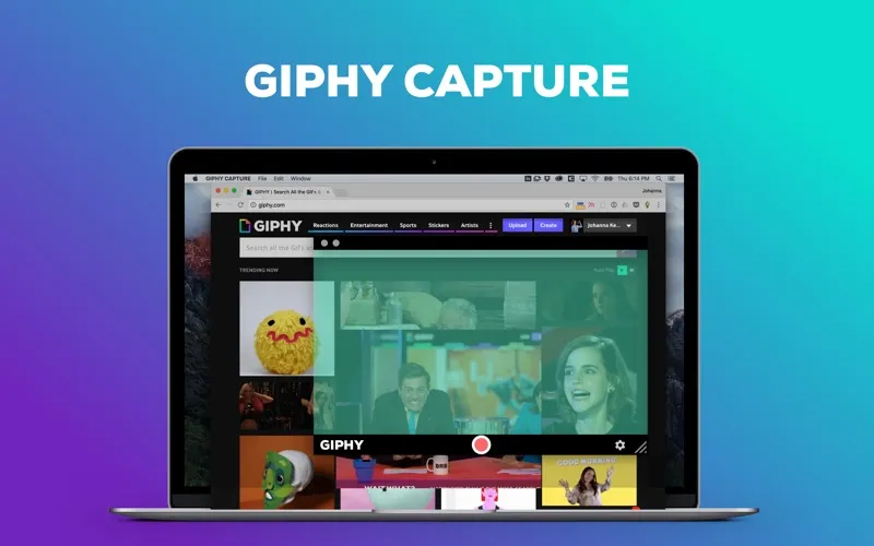 GIPHY Capture. The GIF Maker screenshot 1