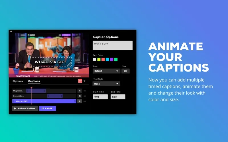 GIPHY Capture. The GIF Maker screenshot 3