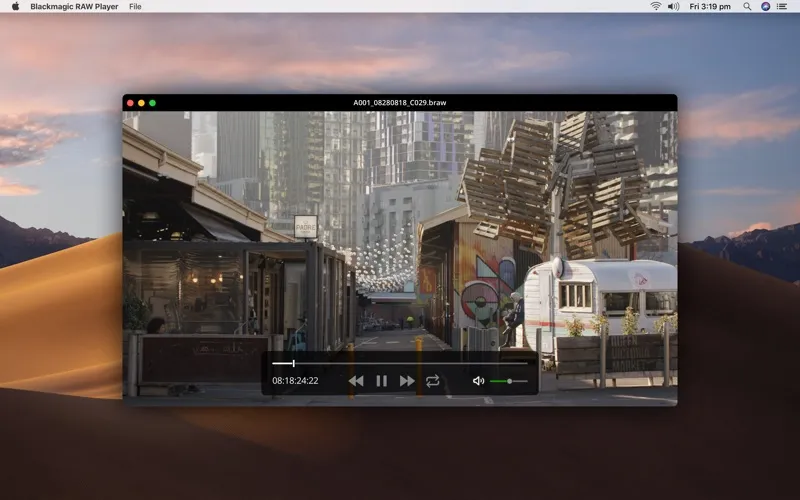 Blackmagic RAW Player screenshot 2