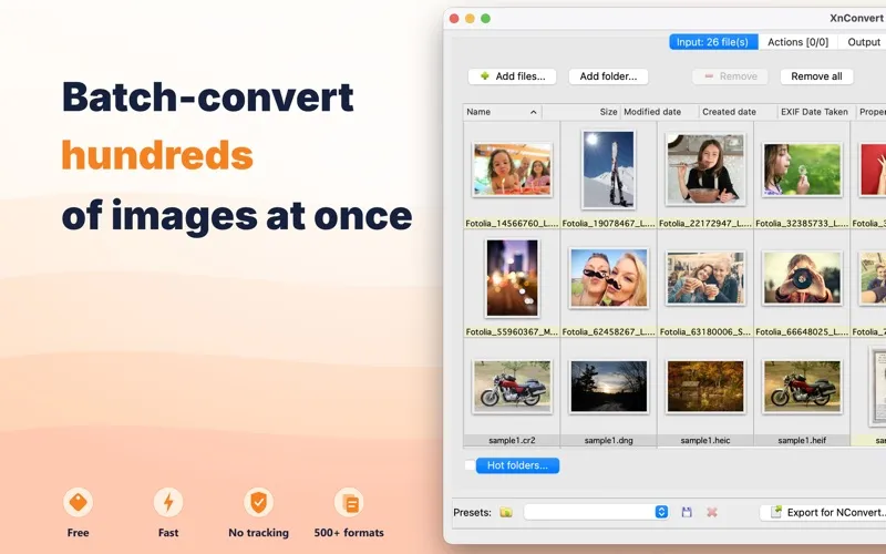 XnConvert screenshot 1
