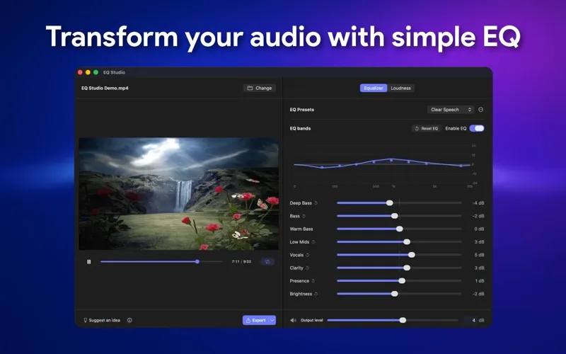 EQ Studio screenshot 1