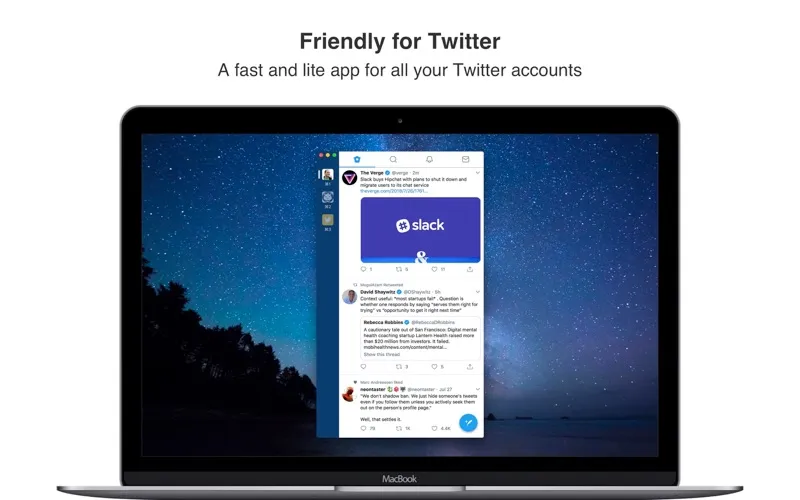 Friendly for Twitter screenshot 1