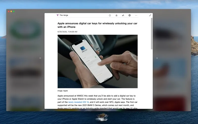 Fluent Reader screenshot 2