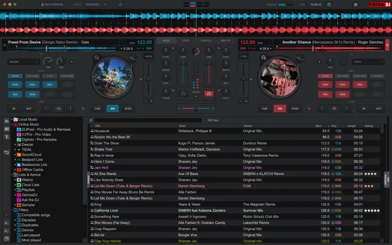VirtualDJ screenshot 1