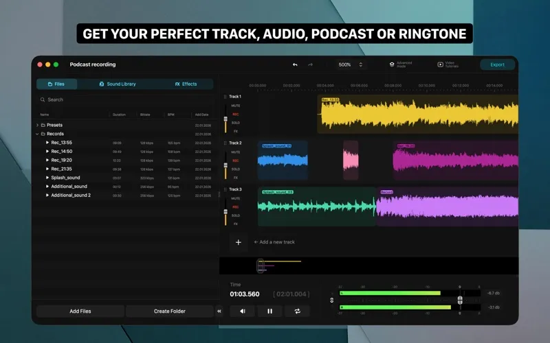 Audio One screenshot 7