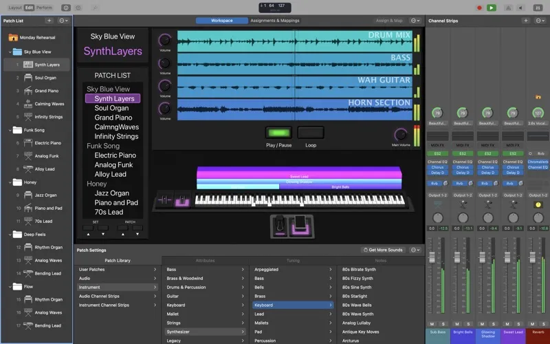 MainStage screenshot 2