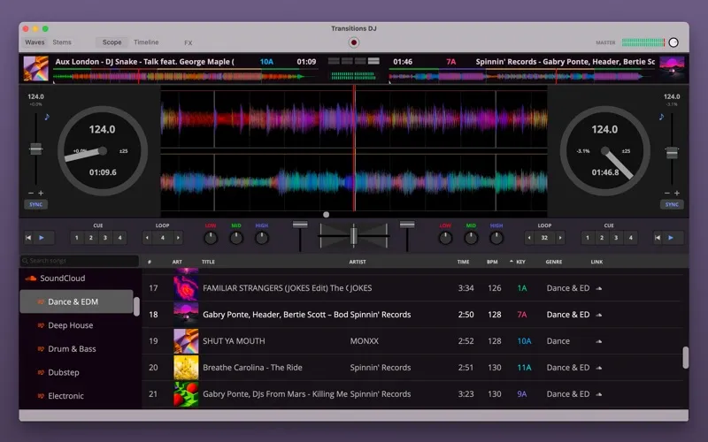 Transitions DJ screenshot 2