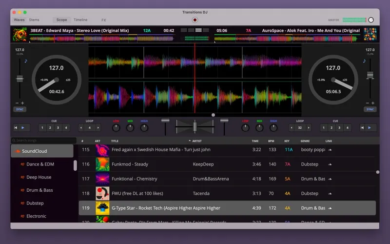 Transitions DJ screenshot 4