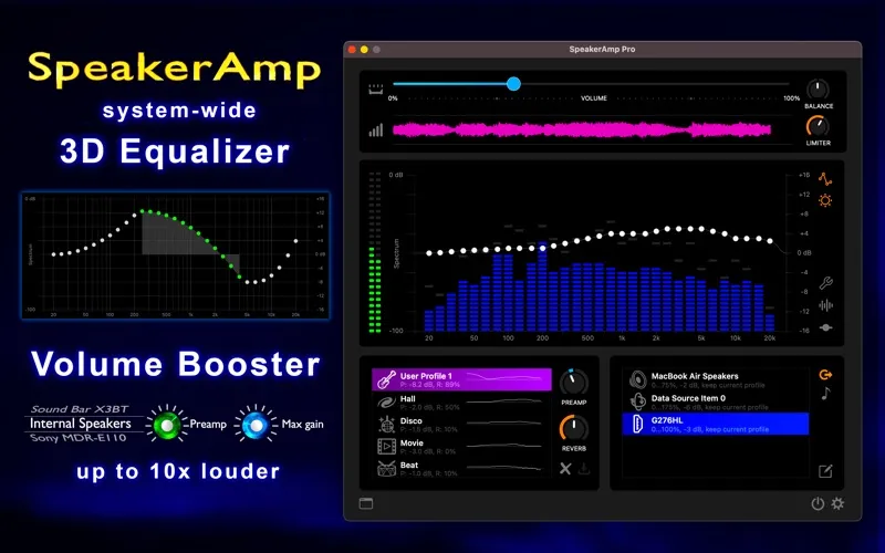 SpeakerAmp screenshot 1