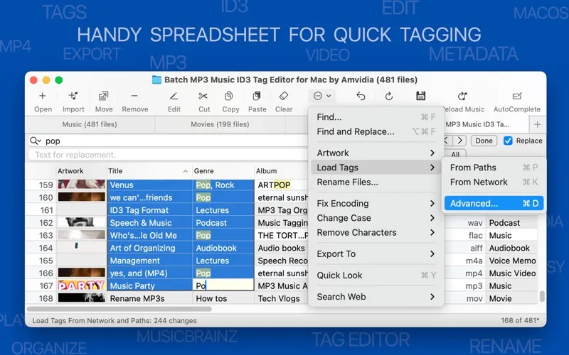 Tag Editor 2 screenshot 1