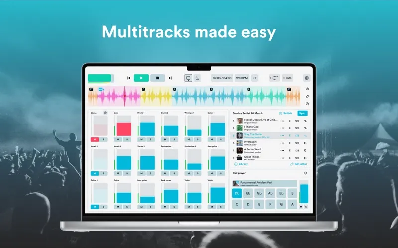 Prime MultiTrack App screenshot 1