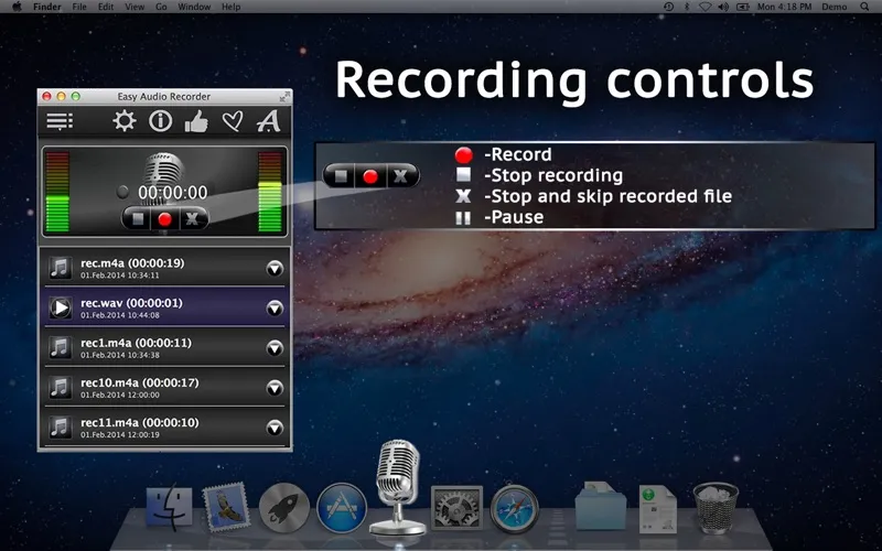 Easy Audio Recorder Lite screenshot 3