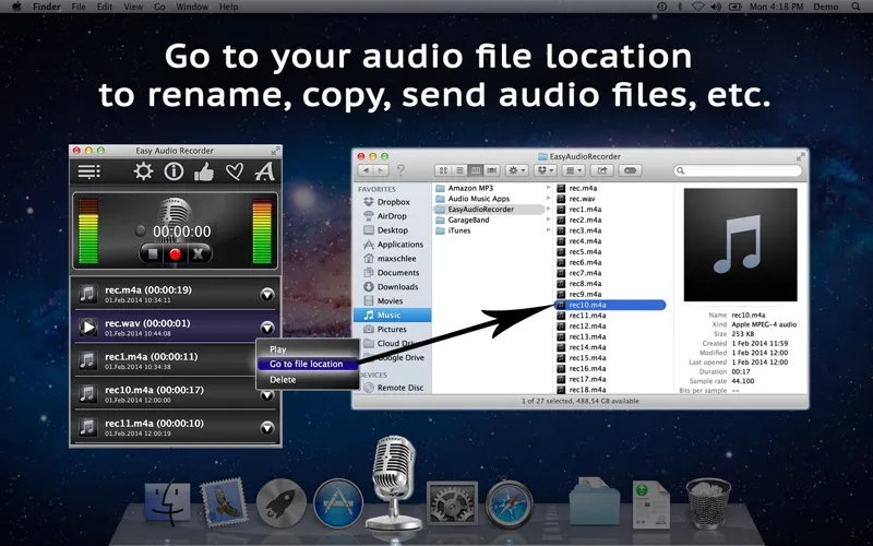 Easy Audio Recorder Lite screenshot 6