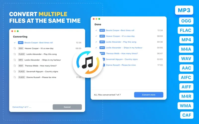 Audio Converter screenshot 1