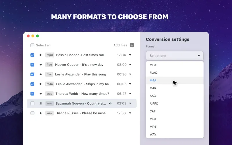 Audio Converter screenshot 3