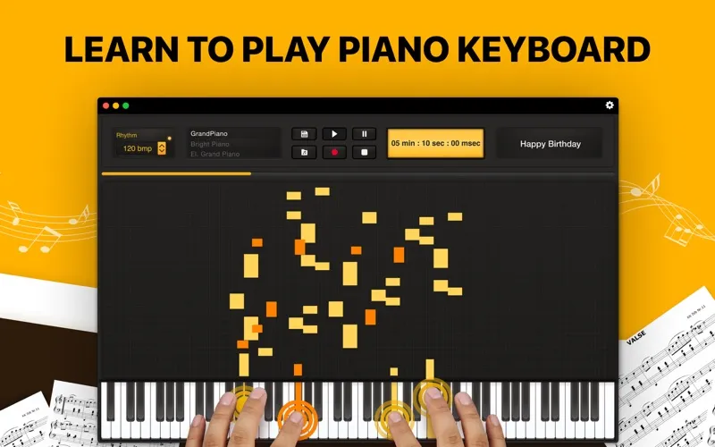 MIDI Keyboard screenshot 1