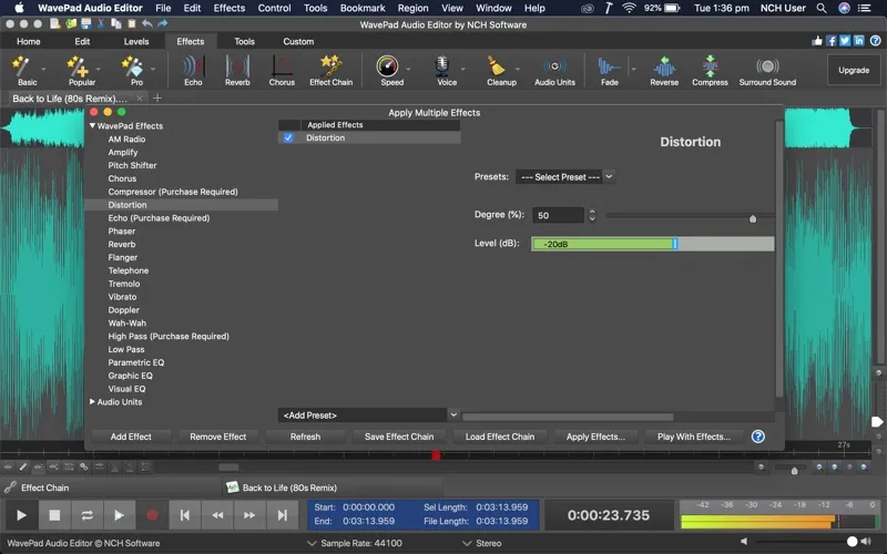 WavePad Audio Editor screenshot 4