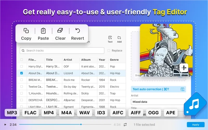 MP3 Tag Editor screenshot 1