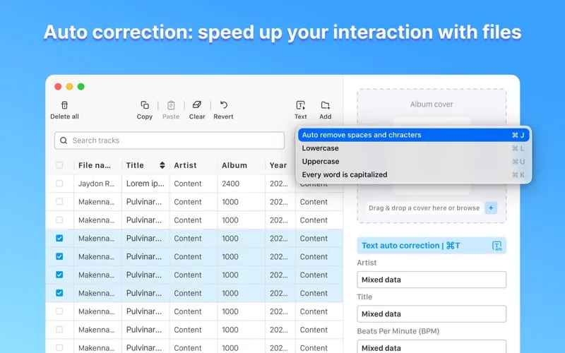 MP3 Tag Editor screenshot 5