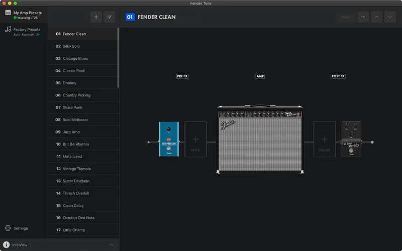 Fender Tone LT Desktop screenshot 2