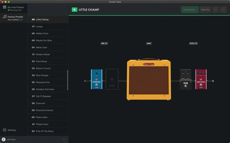 Fender Tone LT Desktop screenshot 4