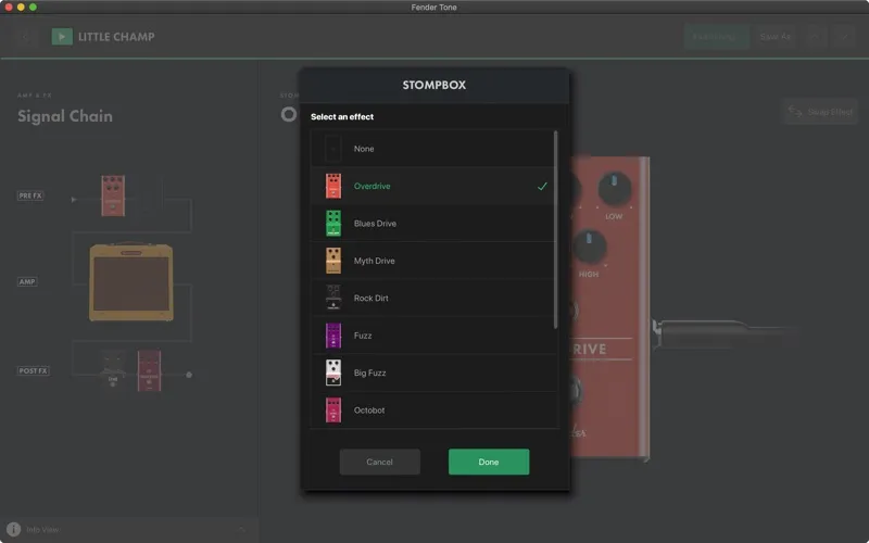Fender Tone LT Desktop screenshot 5