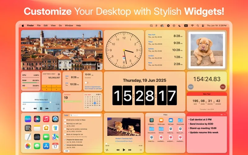 MacWidget screenshot 2