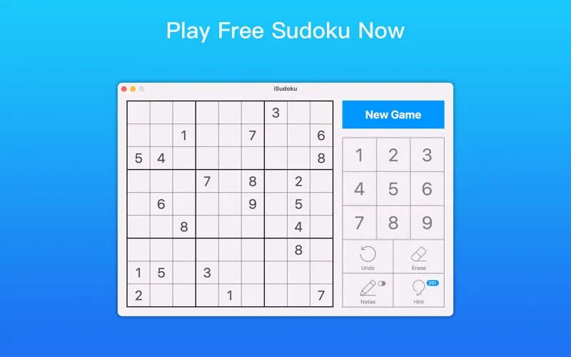 iSudoku screenshot 1