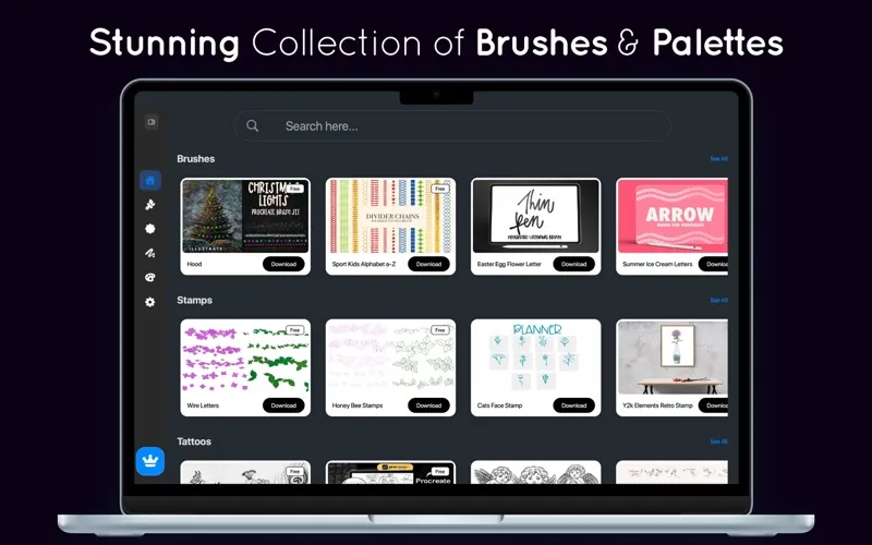 Brushes For Procreate screenshot 2