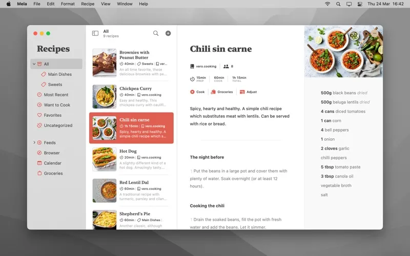 Mela screenshot 1