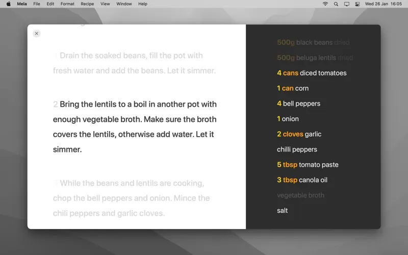 Mela screenshot 2